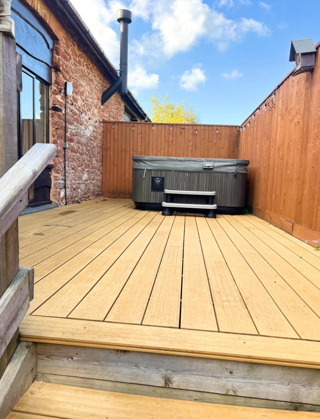 Countryside Converted Barn With Hot Tub Newton Abbot Eksteriør billede